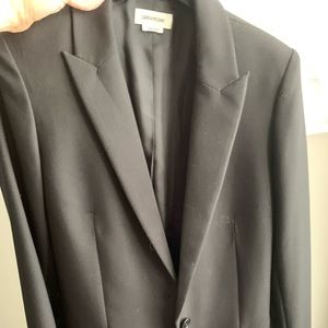 Zadig and Voltaire Vedy Skull Blazer size 36 Black